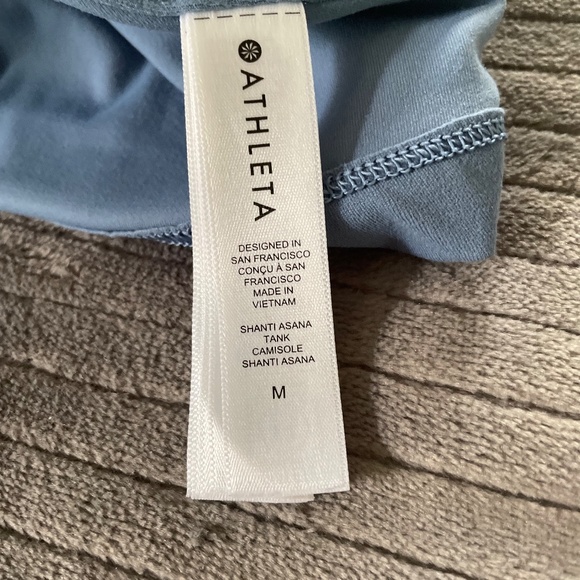 Athleta Shanti Asana Tank, Medium, Like New - Picture 6 of 6